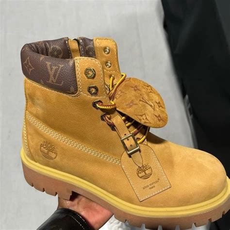 louis vuitton x timberland boots|louis vuitton timberland boots men.